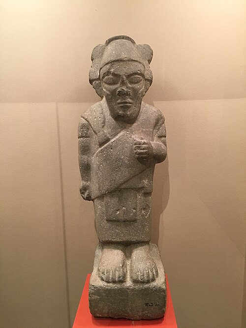 Statue of an Ammonite king shown as a god, Jordan Museum, Amman