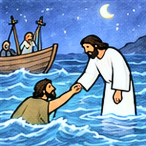 Walking on the water