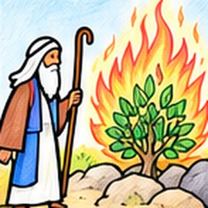 The burning bush