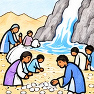 Food and water in the desert