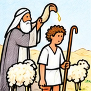 David is anointed