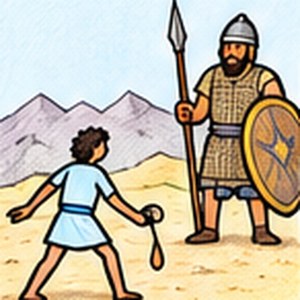 David and Goliath