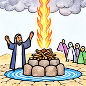 Fire on Mount Carmel